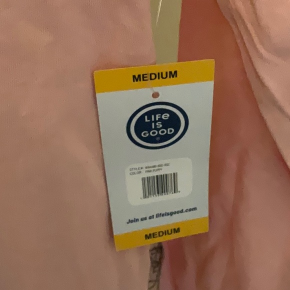 Pink Brand.  Life is Good.  Sz med. So soft. - Picture 2 of 3